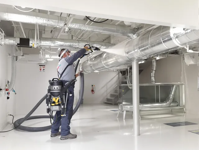 Professional central duct cleaning by Warwick Air Duct Cleaning in Warwick